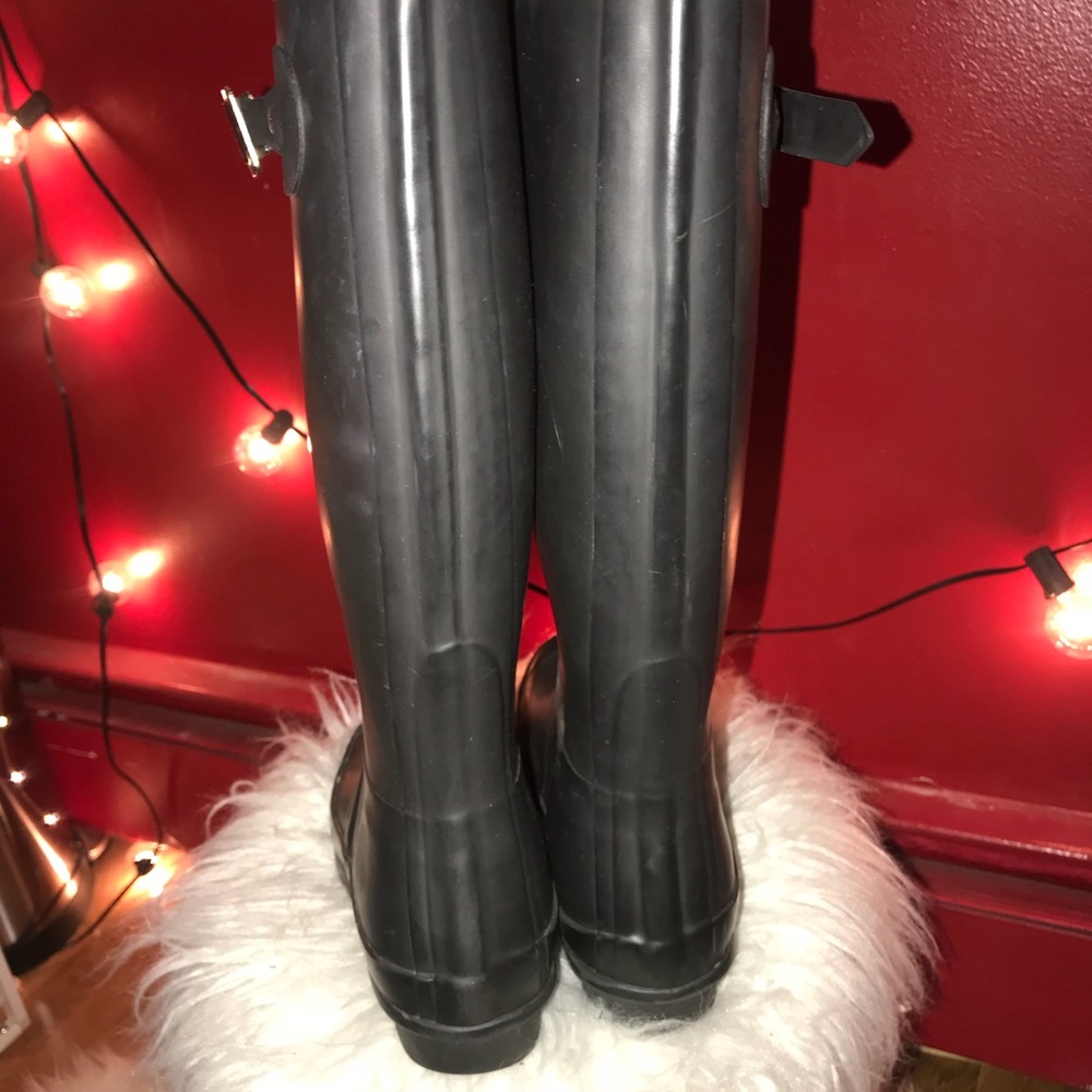 Hunter: Black Rainboots - Picture 4 of 4